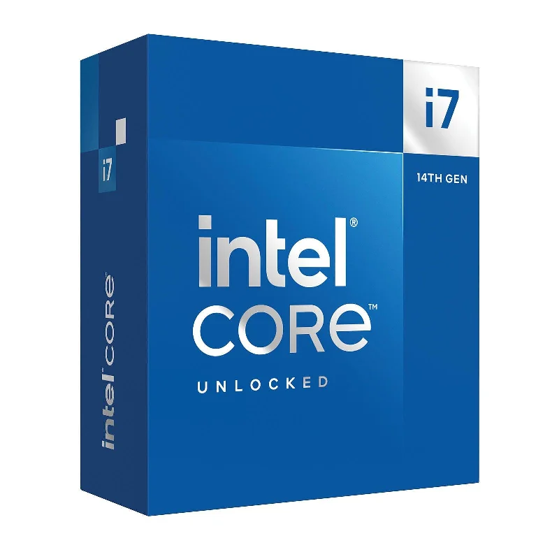 Intel Core i7 14700KF Desktop Processor 20 cores (8 P-cores + 12 E-cores)