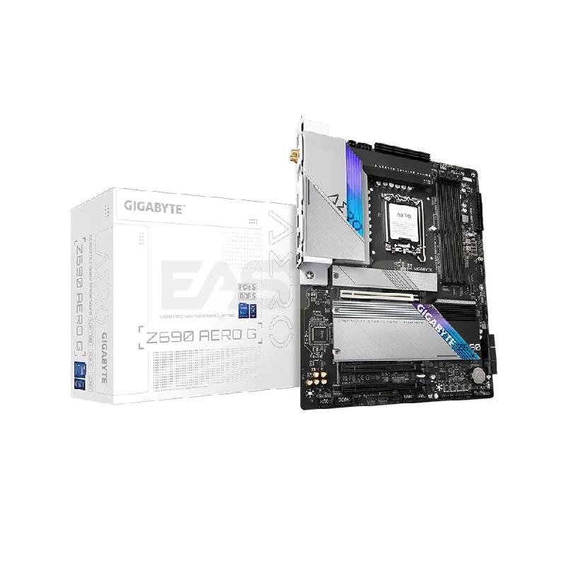 Gigabyte Z690 Aero G Socket LGA 1700 Ddr5 Q-Flash Plus Updates BIOS Speed Network Experience Gaming Motherboard