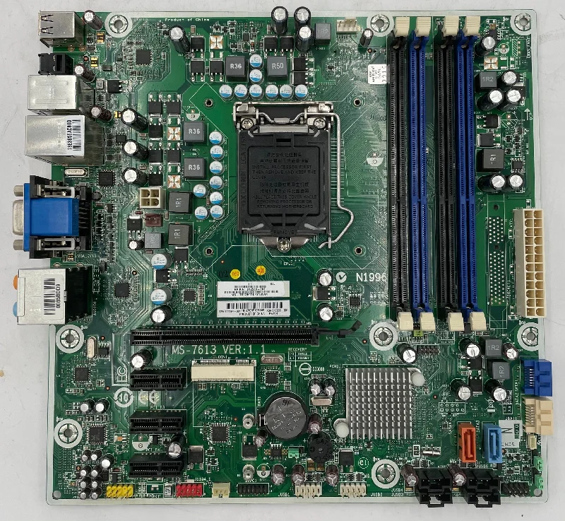 HP Pro 3130 Minitower MS-7613 Motherboard- 614494-001