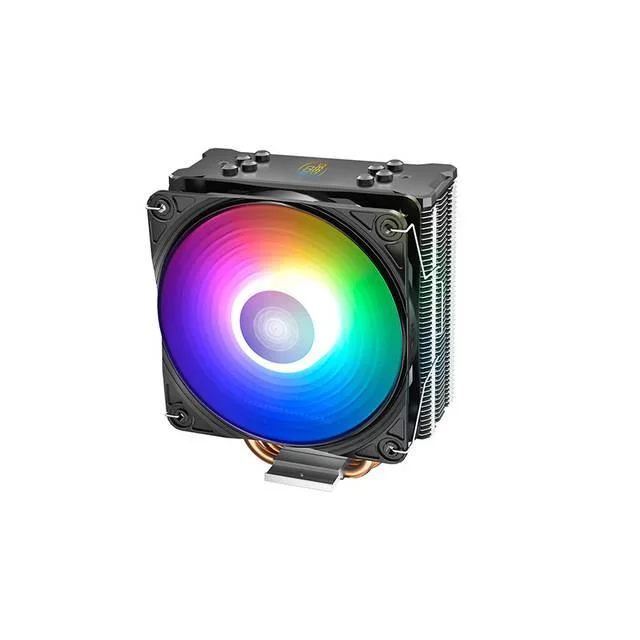 Deepcool Gammaxx Gt A-Rgb, Cpu Air Cooler, Sync A-Rgb Fan And Black Top Cover, Cable Or