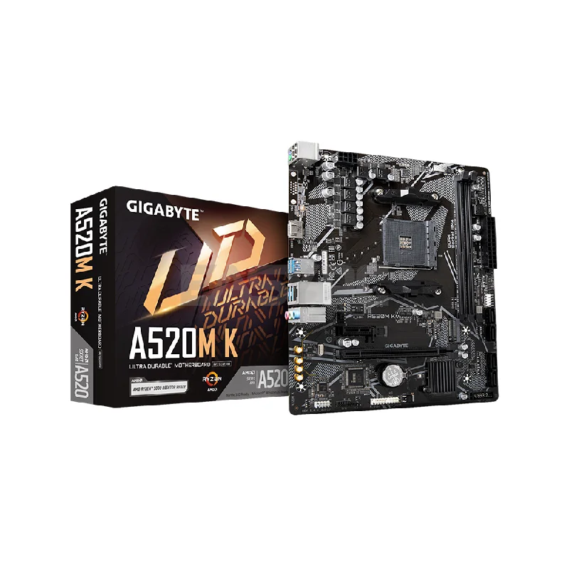 Gigabyte GA-A520M-K Socket Am4 Ddr4 Motherboard