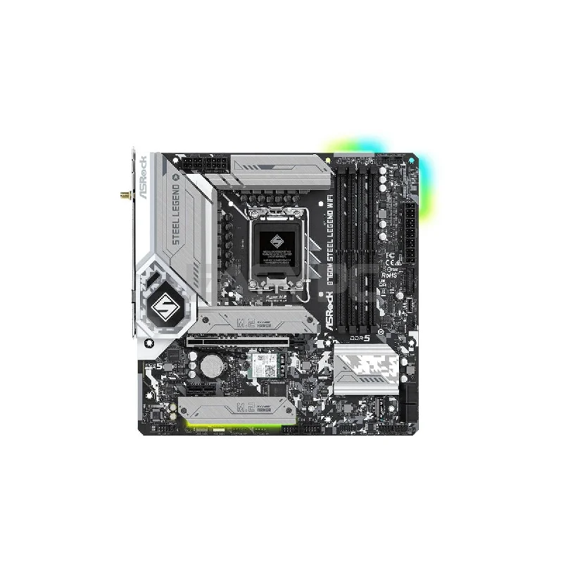 Asrock B760M Steel legend D5 MATX WIFI LGA 1700 DDR5 motherboard