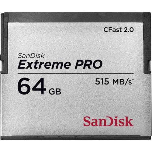 SanDisk 64GB Extreme PRO CFast 2.0 Memory Card