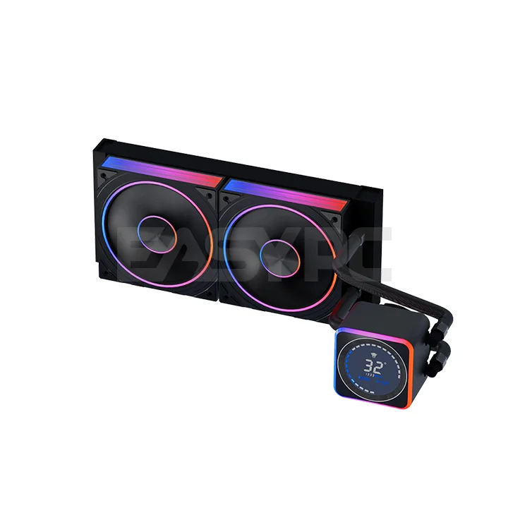 Jungle Leopard Astrobeat 240 Digital ARGB AIO Liquid Cooler Black