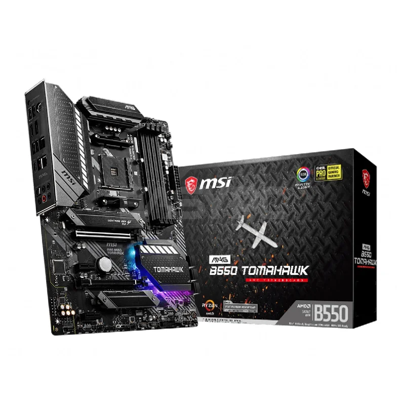 MSI MAG B550 Tomahawk Socket Am4 Ddr4 Motherboard