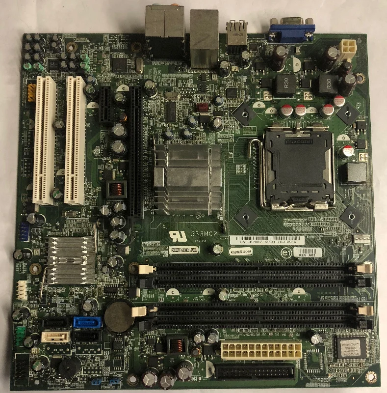 Dell Dimension E530 Desktop G33M02 Motherboard- RY007