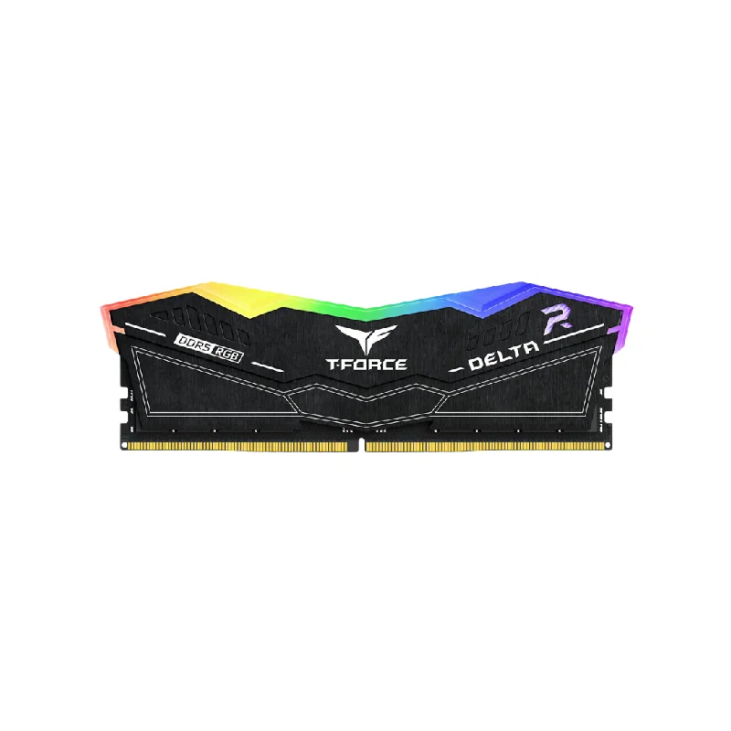 T-Force Delta RGB 16GB Black DDR5 5200MT/s Desktop Memory FF3D516G5200HC40C01