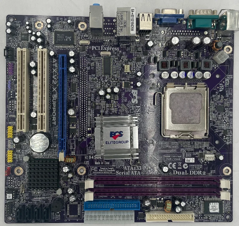 ECS 945GZT-M Desktop Micro ATX Motherboard