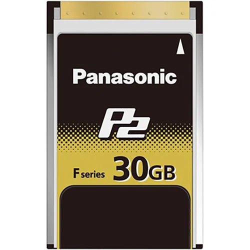 Panasonic F Series 30GB P2 Memory Card, 1.2 Gbps Transfer Rate #AJ-P2E030FG