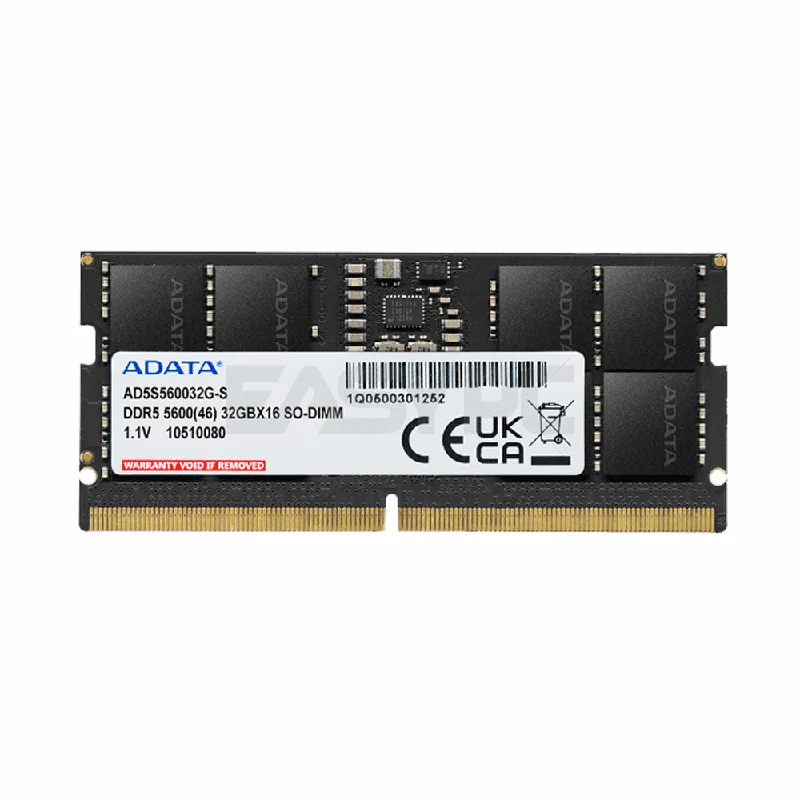 Adata AD5S560032G-S/32 32gb 1x32 5600mhz Ddr5 Sodimm Memory