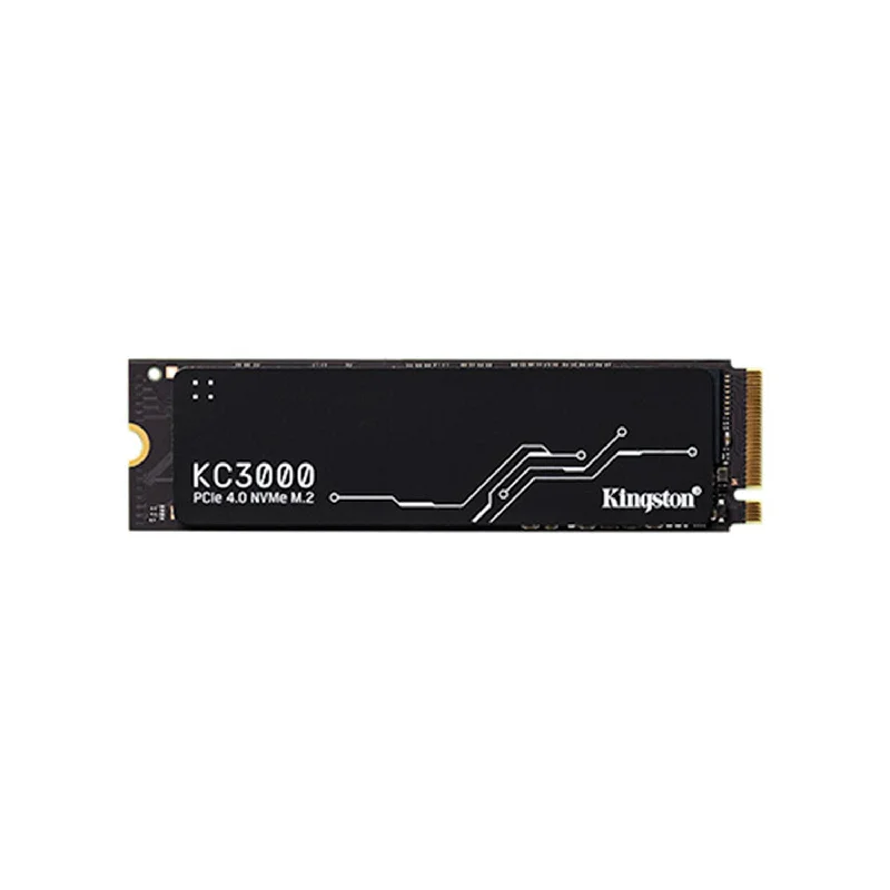 Kingston KC3000 PCIe 4.0 512GB NVMe M.2 SSD - High-Performance Storage for Desktop and Laptop PCs,Read Speed Up to 3,500 MB/s - Write Speed up to 2,500 MB/s M.2 2280 Form Factor (SKC3000S/512G)