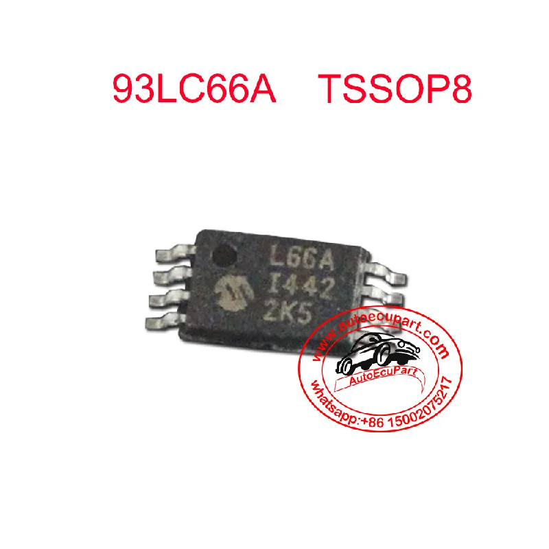 5pcs 93LC66A TSSOP8  Original New EEPROM Memory IC Chip component