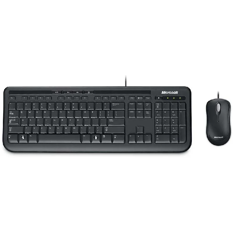 Microsoft 600 Wired Keyboard + Mouse Combo English & Arabic