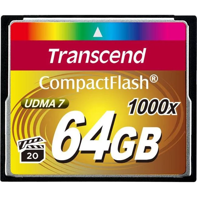 Transcend Ultimate 64 GB CompactFlash TS64GCF1000