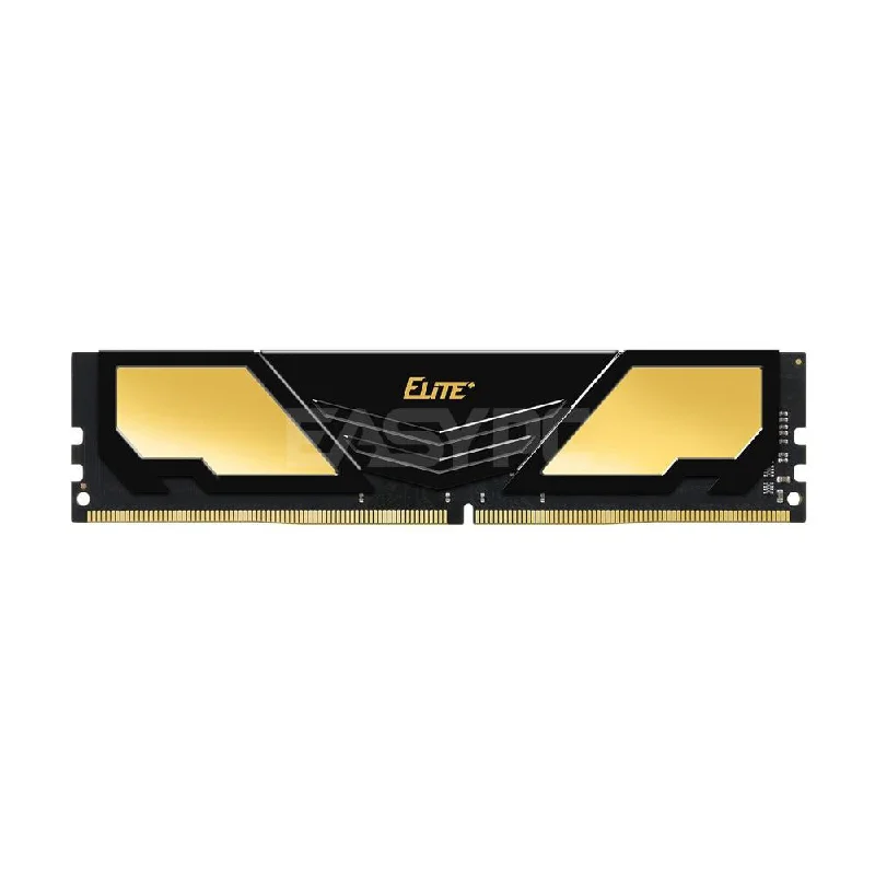 Team Elite Plus 8gb 1x8 3200Mhz Black Gold Ddr4 Memory