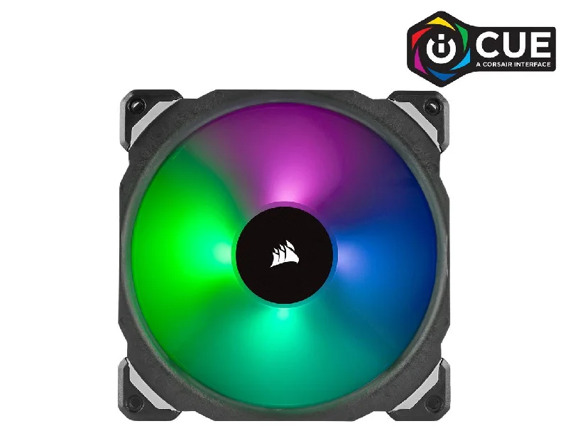 Corsair Ml140 Pro Rgb, 140Mm Premium Magnetic Levitation Rgb Led Pwm Fan, Co-9050077-Ww. Single Pack.