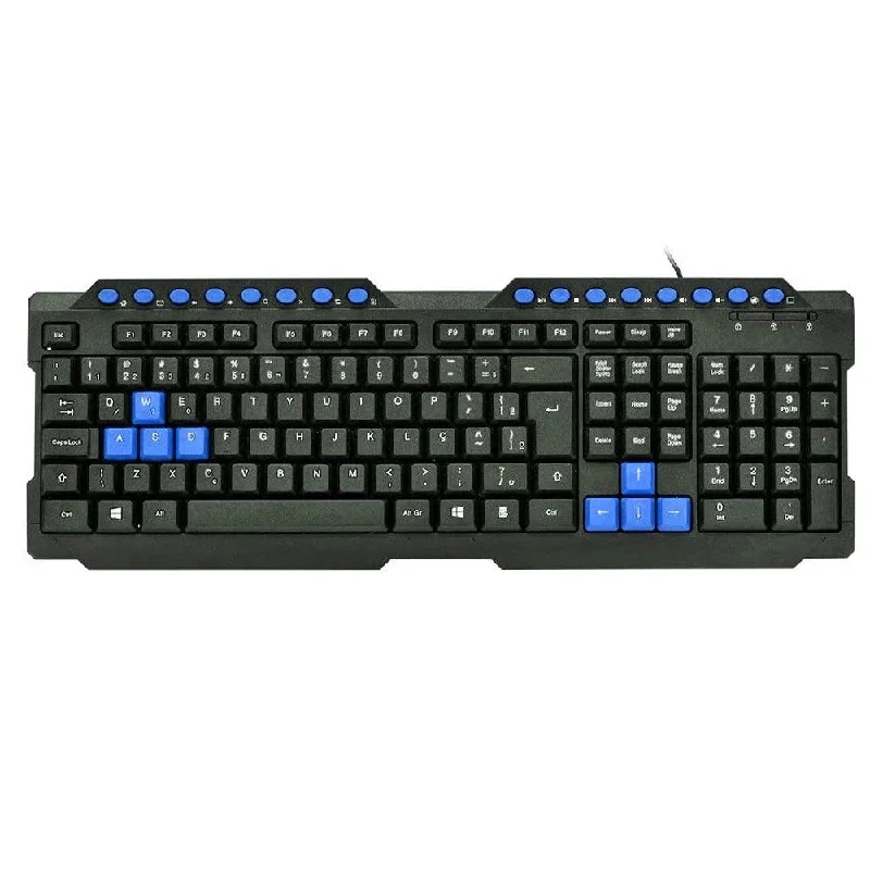 Zero ZR-2804 Wired Keyboard English & Arabic