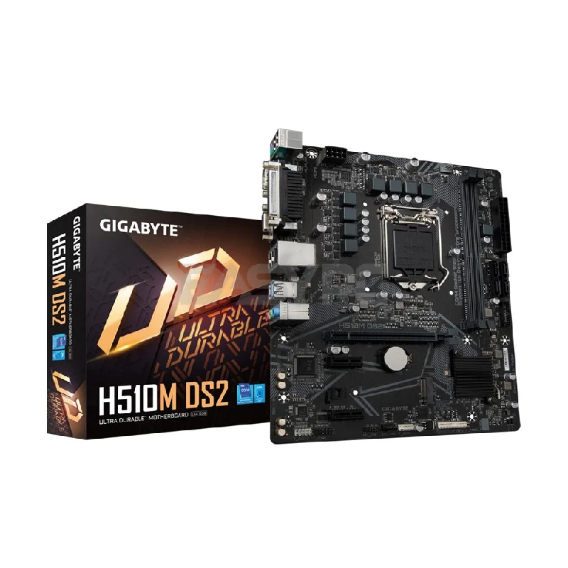 Gigabyte H510M DS2 Socket LGA 1200, Smart Fan 6, High-Quality Audio Durable Ddr4 Motherboard