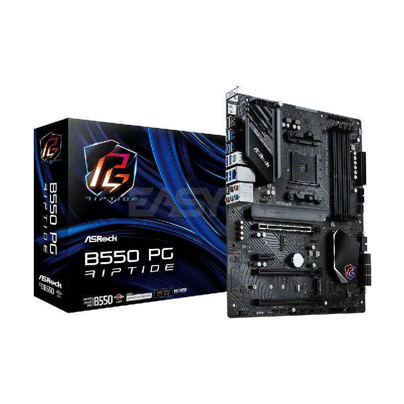 Asrock B550 PG Riptide Socket Am4 Ddr4 Motherboard