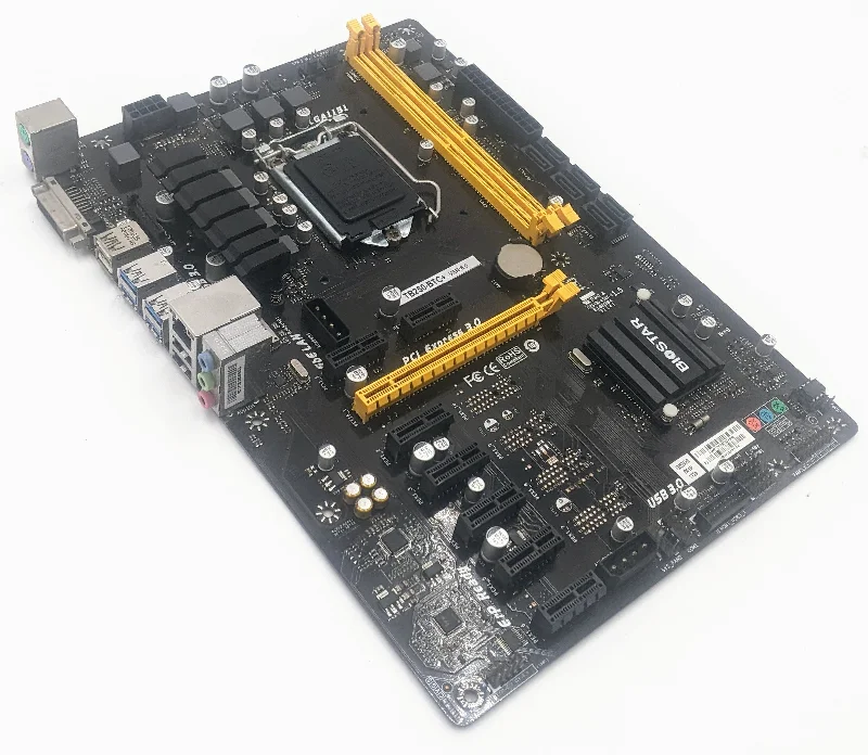 Biostar TB250-BTC+ VER:6.0 Motherboard- IB25EAHS